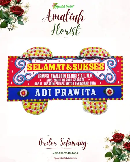 Papan Bunga Ucapan Selamat Langse